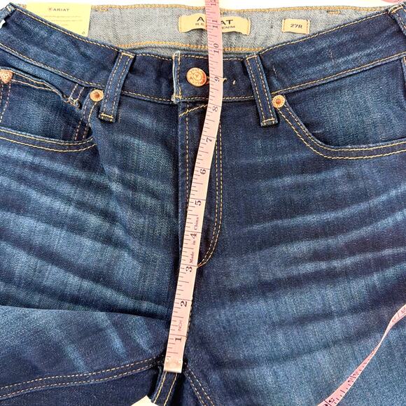 Ariat Women's Blue High Rise Ballary Boot Cut Jeans Size 27R - Picture 8 of 11